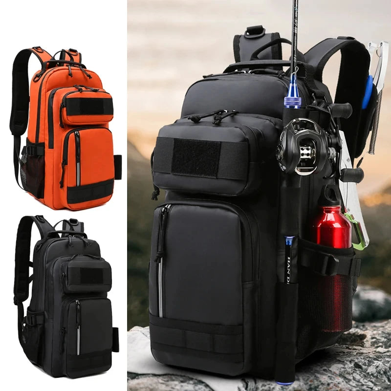 Multi-functional Outdoor Waterproof Fishing Lure Backpack