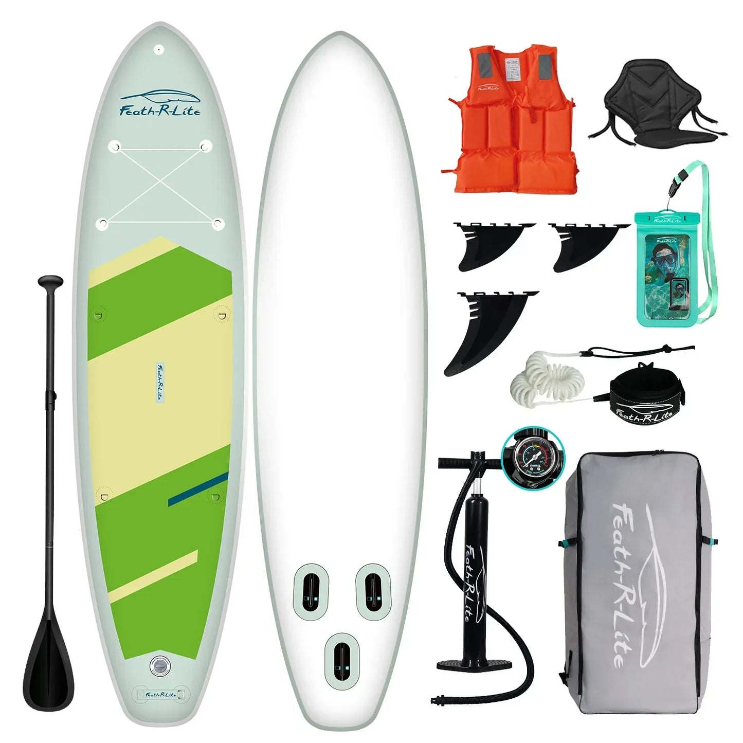 Beginner Portable Thickened Inflatable PVC Paddle Board