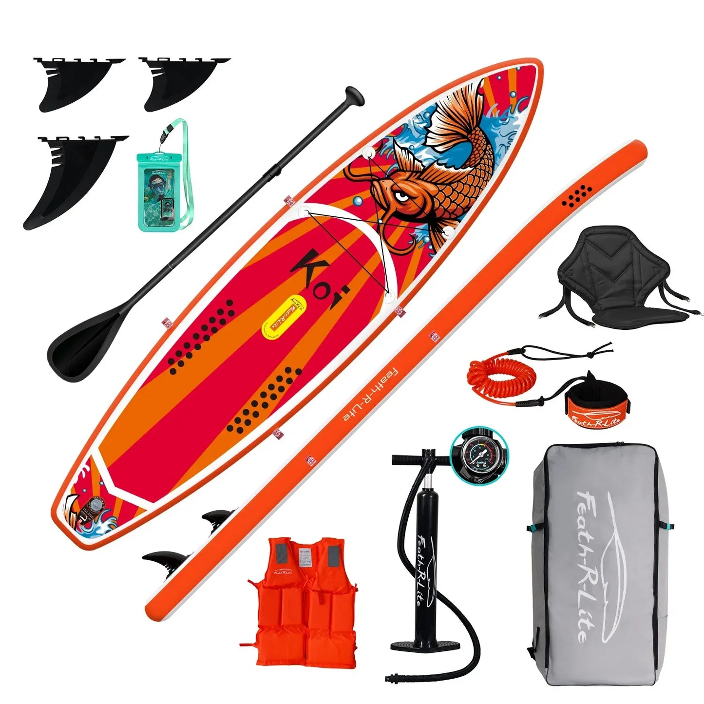 Beginner Portable Thickened Inflatable PVC Paddle Board