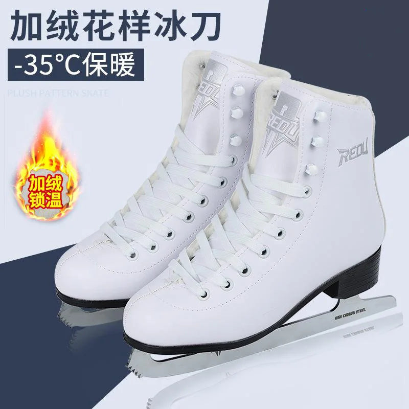 Genuine Leather Ice Figure Skates