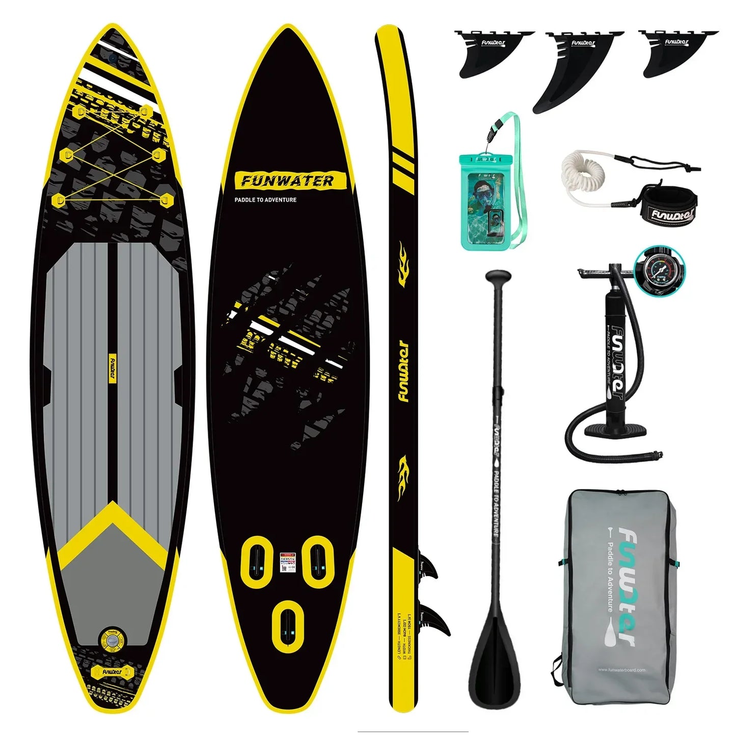 Beginner Portable Thickened Inflatable PVC Paddle Board