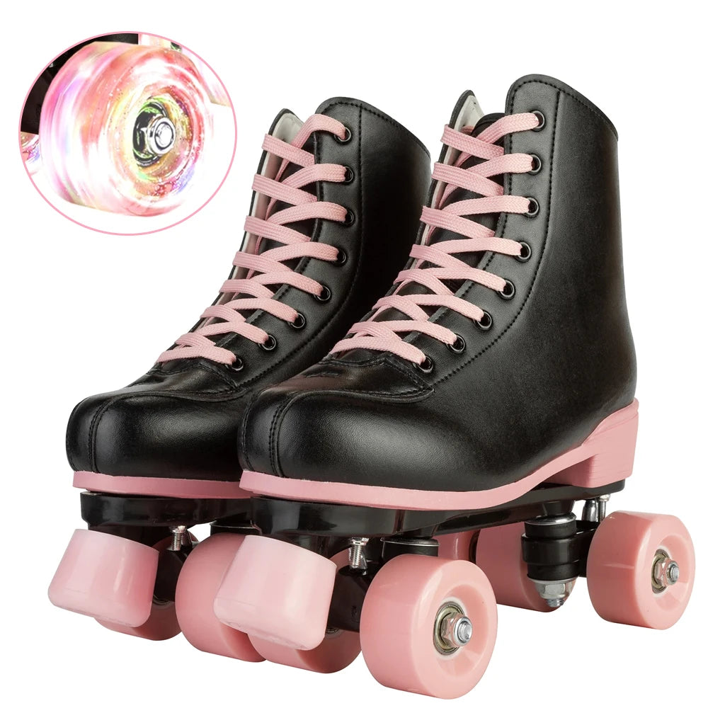 Beginner Stylish Dance Quad Roller Skates