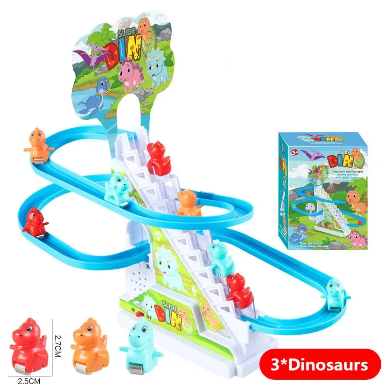 Electric Duck Climbing Stairs Toy