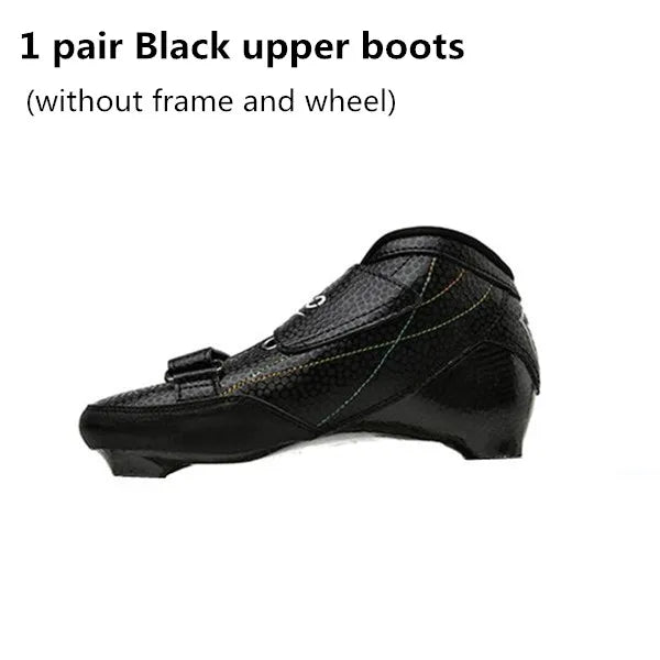 Outdoor Speed Racing Long Street Trace Asphalt Road Inline Speed Skates Shoes Carbon Fiber Adults Kids Sport Roller Patines EU48