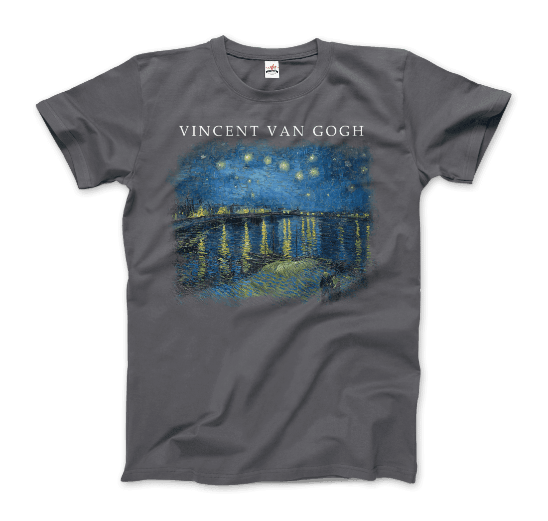 Van Gogh Starry Night Over the Rhône, 1888 Artwork T-Shirt