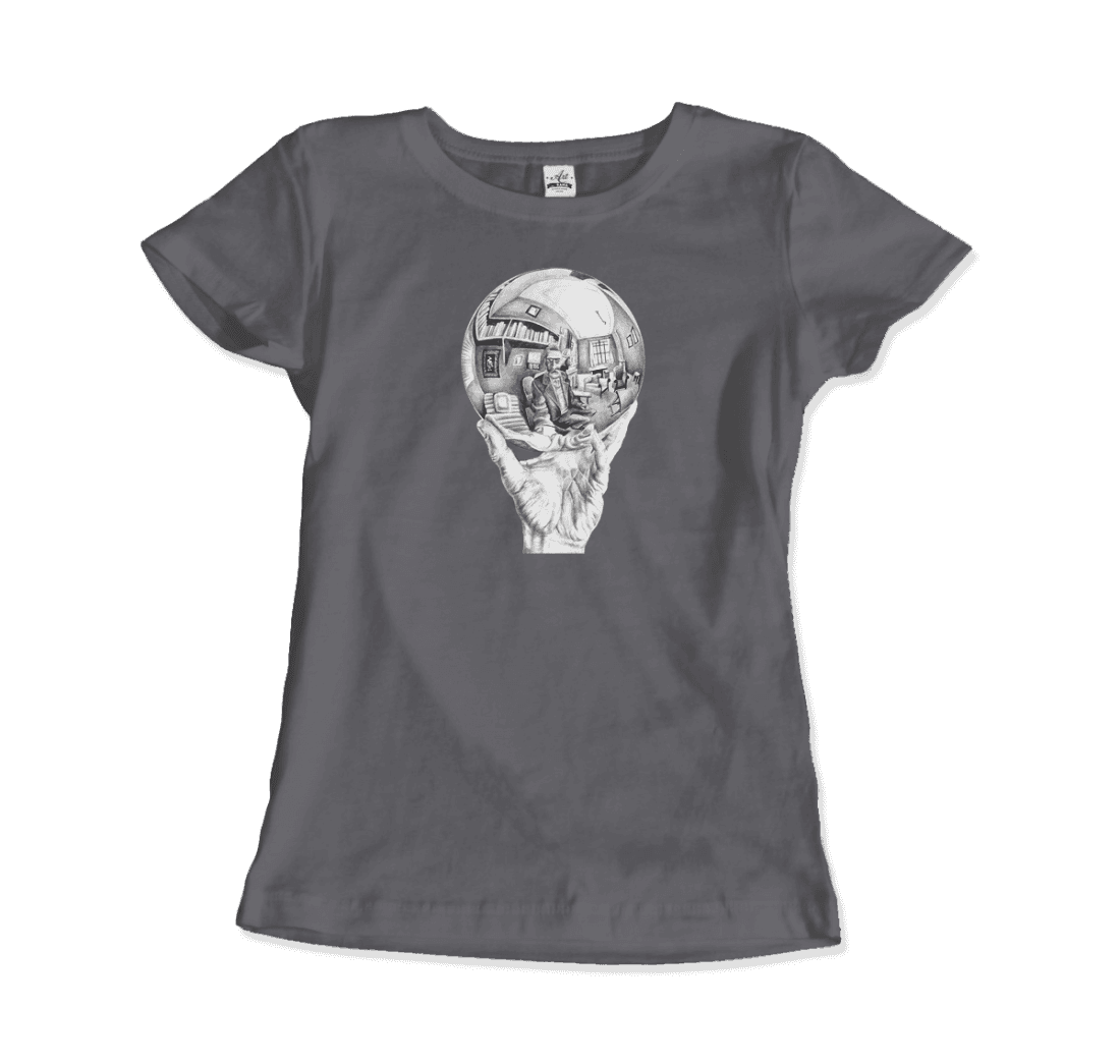 M.C. Escher Hand with Reflective Globe T-Shirt