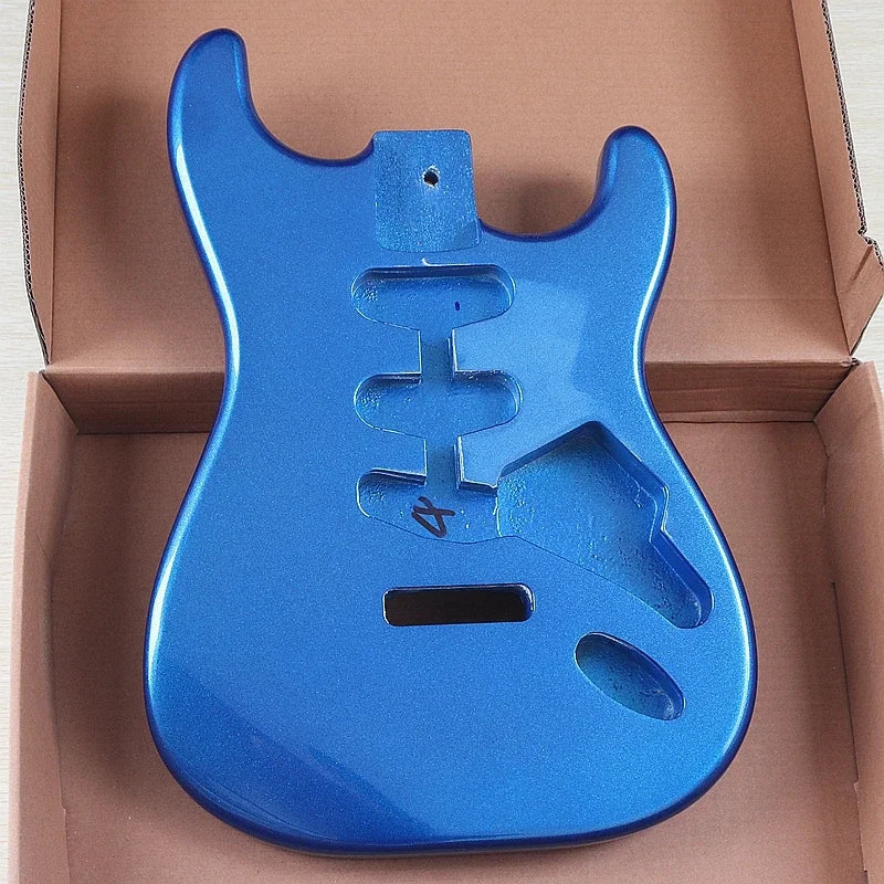 DIY Poplar Wood ST High Gloss Finished Guitar Body