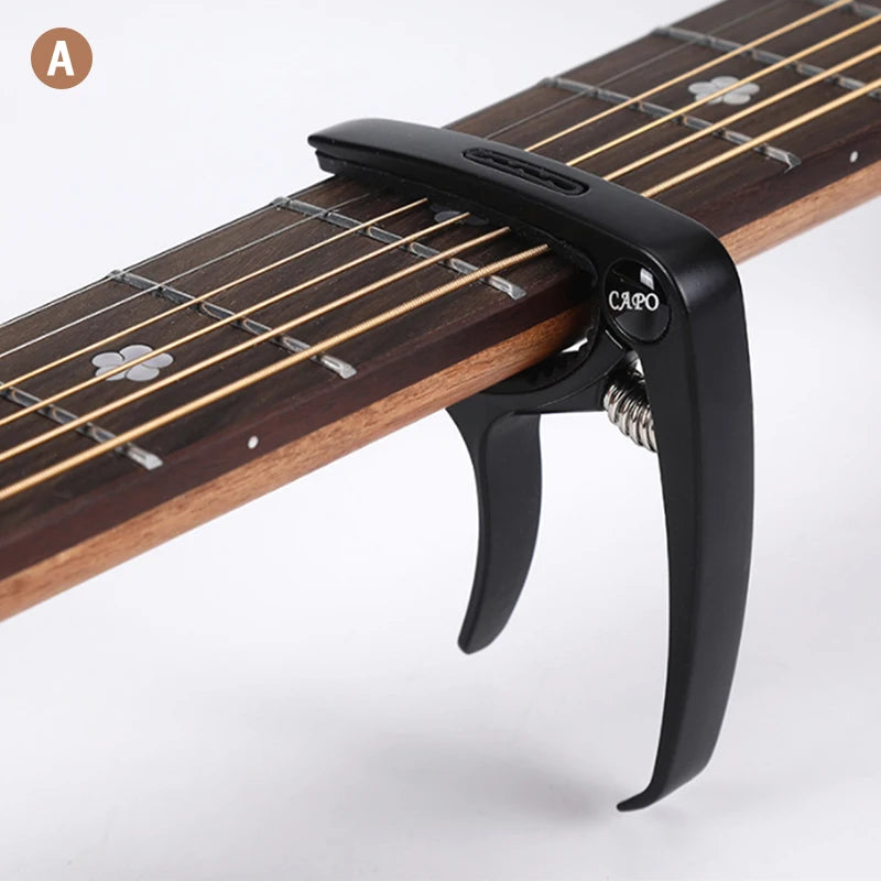 Metal Guitar Capo for Acoustic/Electric/Classic Trigger Change Tune Key Clamp