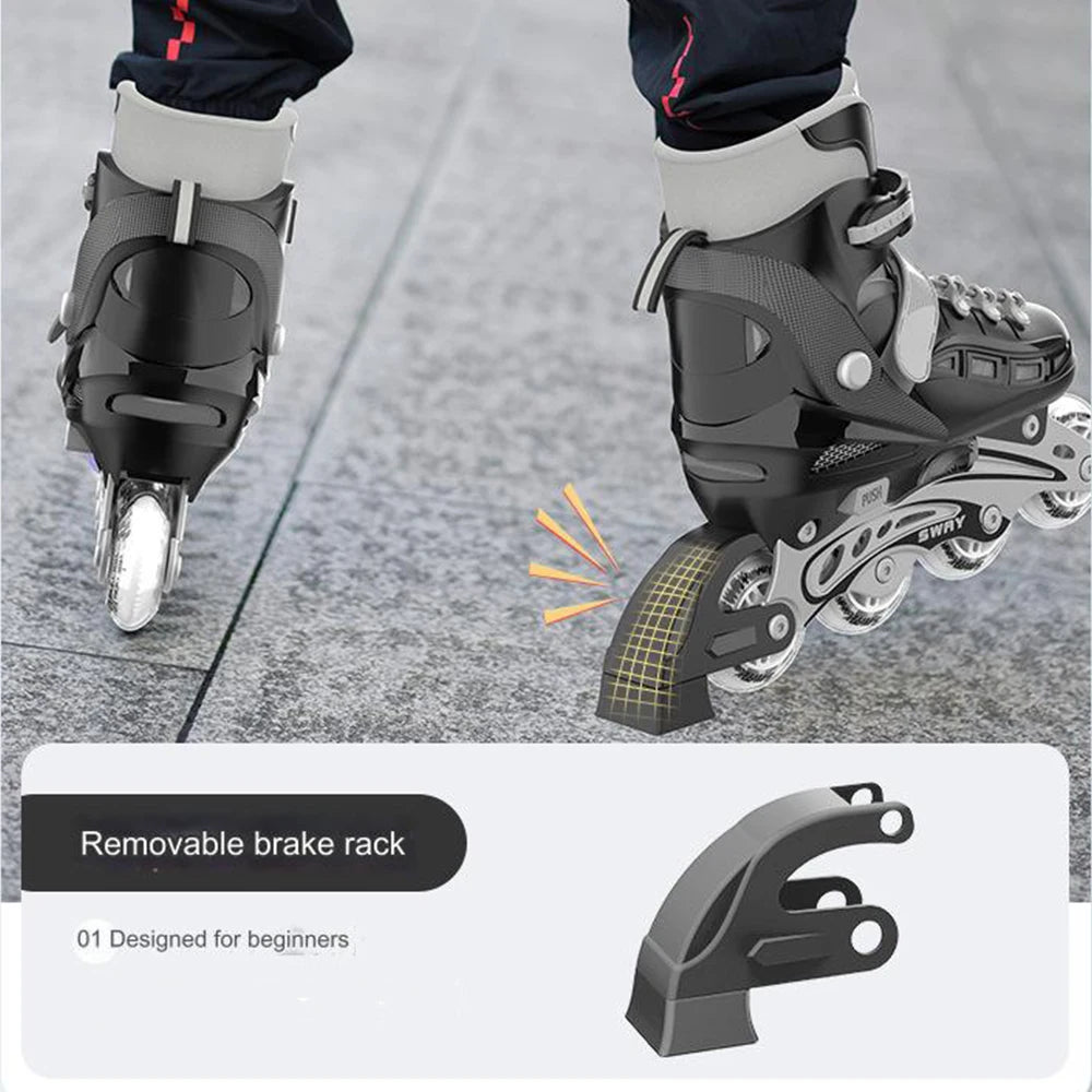Beginners Inline Roller Skates (Flashing Wheels)