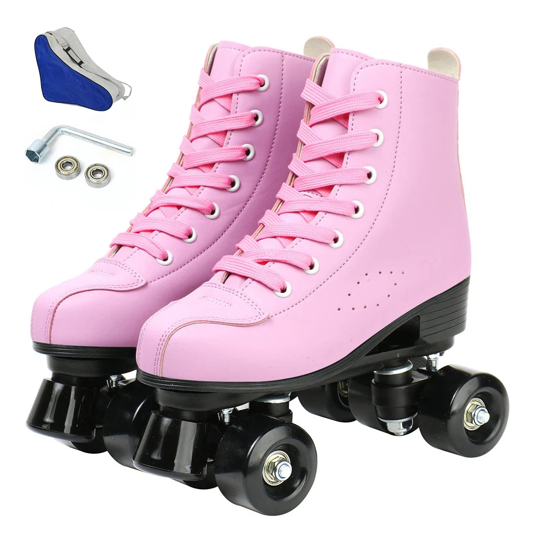 Indoor/Outdoor Classic Quad Roller Skates