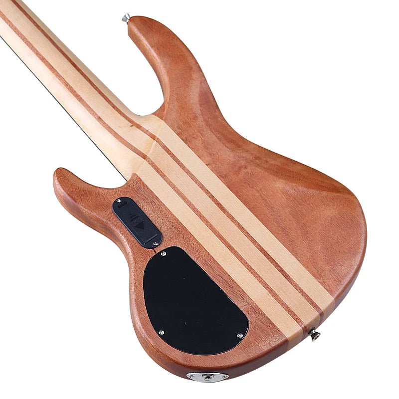 Active 5 String Electric Bass Guitar with Free Bag