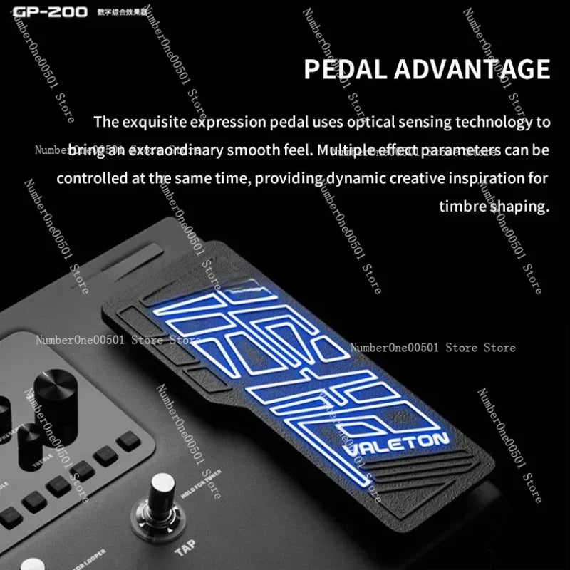 VALETON GP-200 Guitar Bass Electric Guitar Effect Pedal
