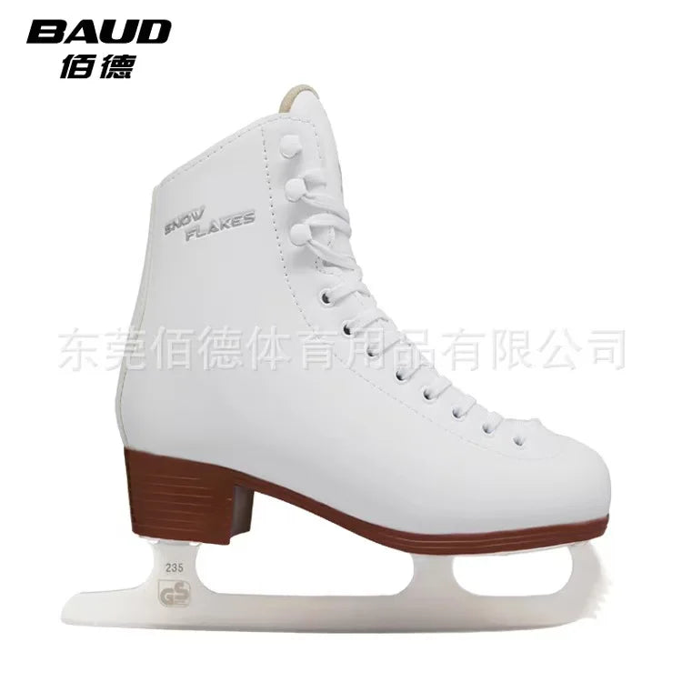 Professional Beginner's Snowflakes Winter Figure Ice Skates