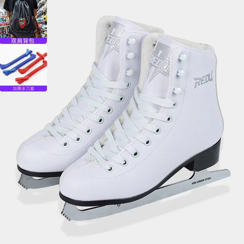 Genuine Leather Ice Figure Skates