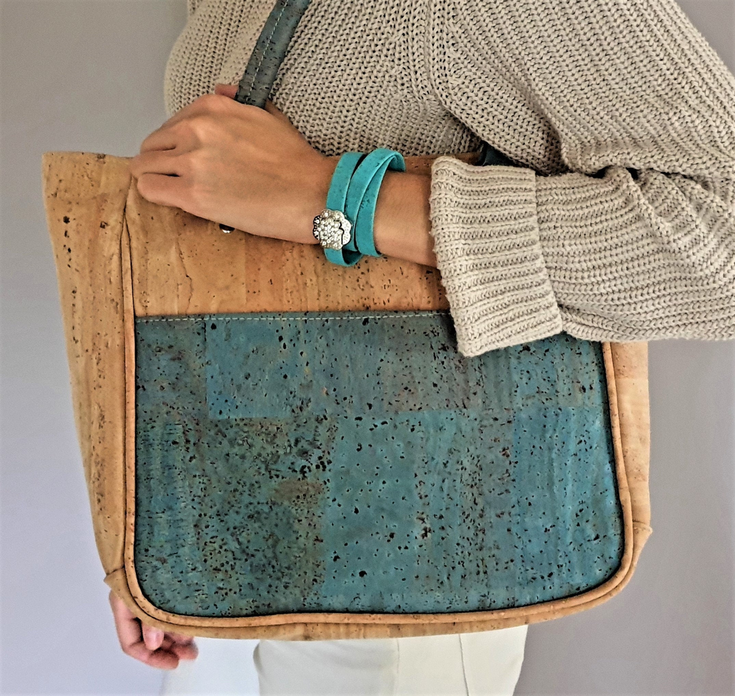 ELOISE - Cork Tote Handbag