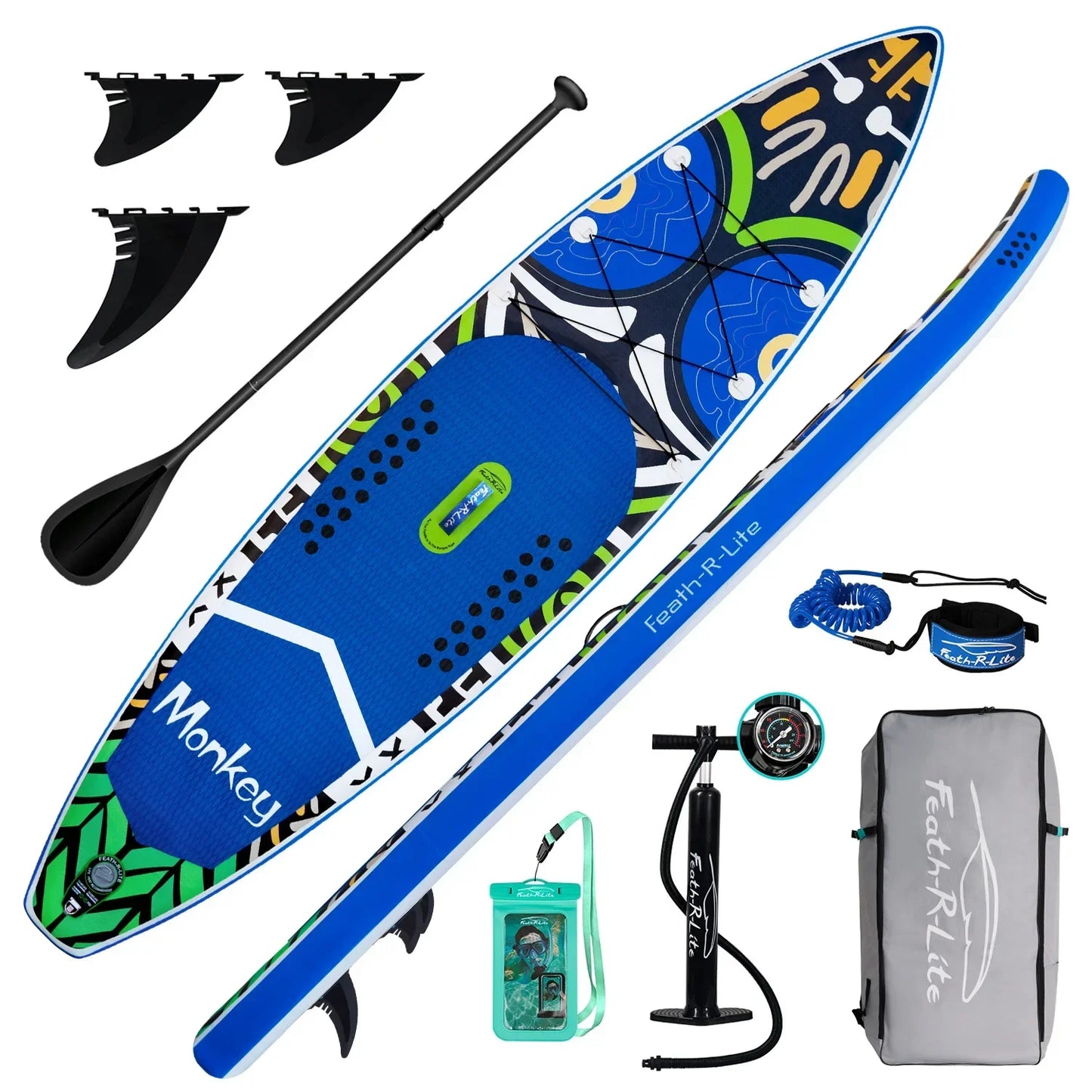 Beginner Portable Thickened Inflatable PVC Paddle Board