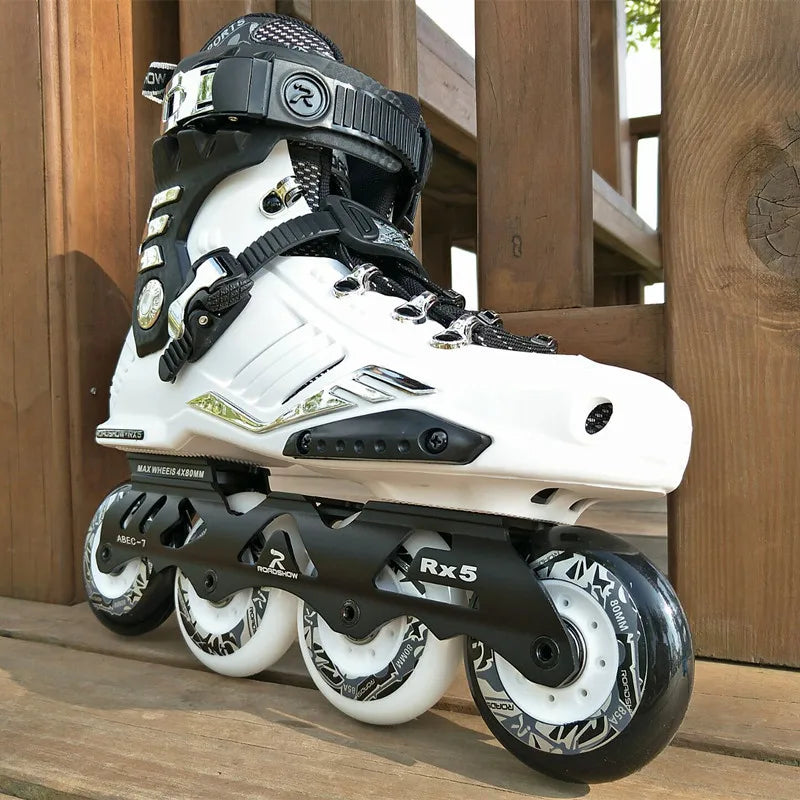 Professional 3 wheels Inline Speed Roller Skates