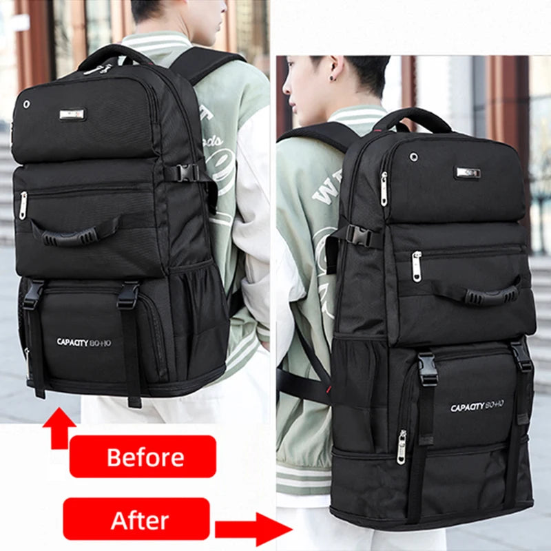 90L 80L Large Capacity Trekking Backpack XA302+A