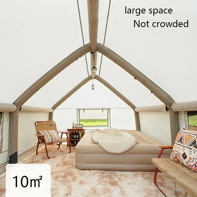 6-8 person Enlarged Inflatable Camping Tent