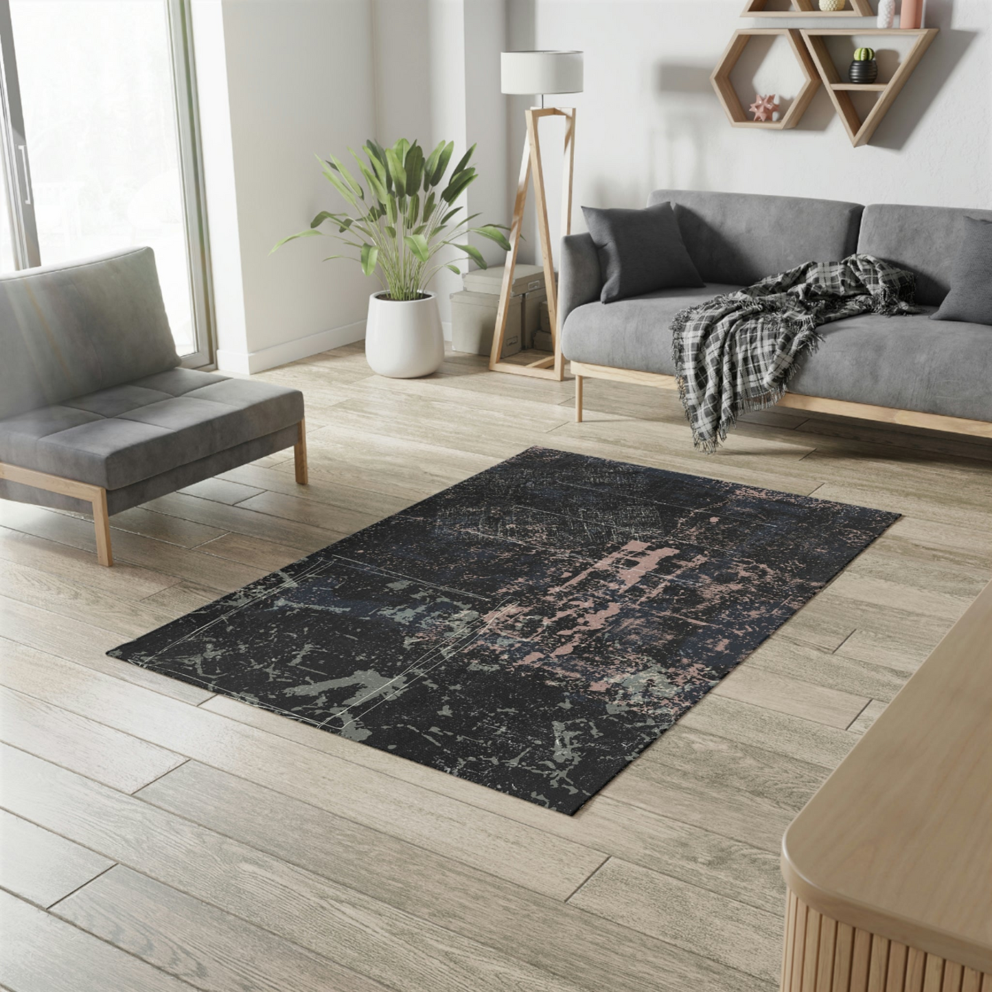 Area Rug Rectangular DREAM - Minimal By QN