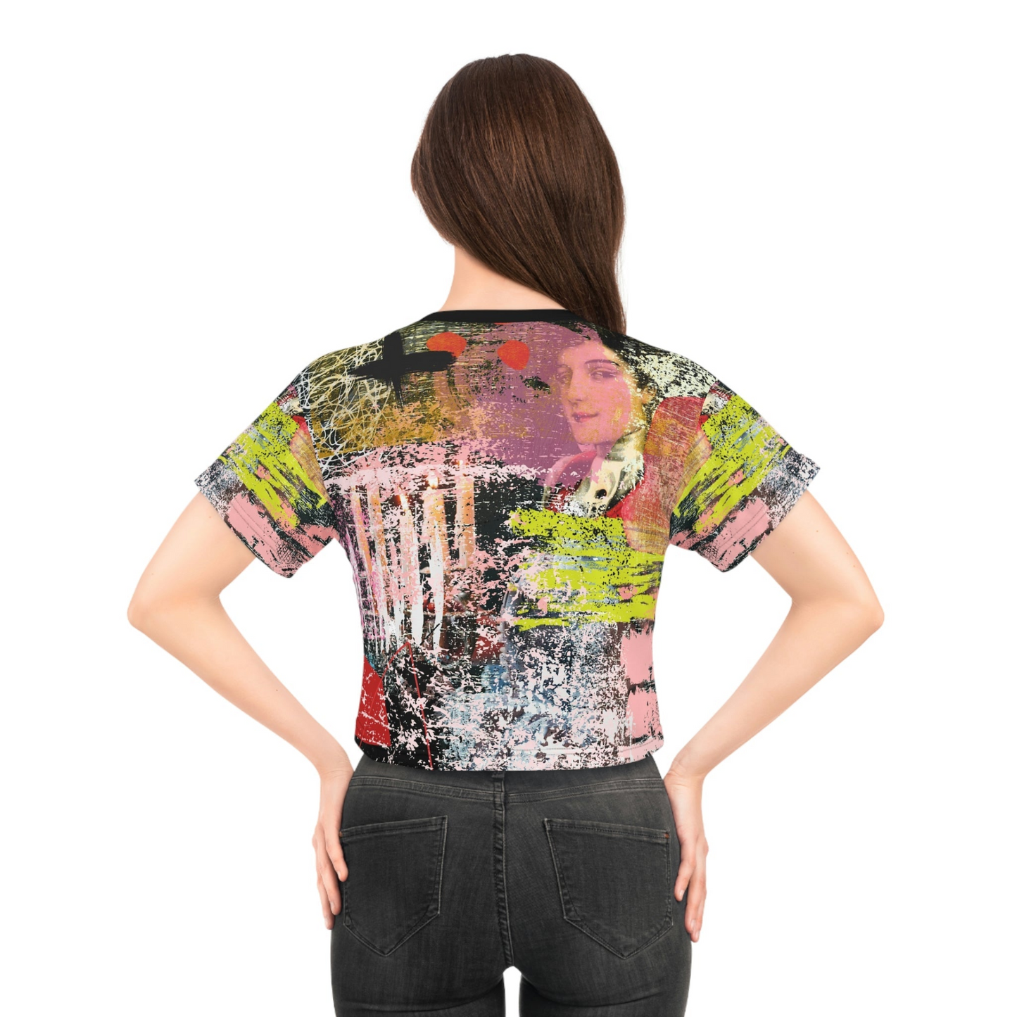 Crop Top Designers Edition THE PORTRAIT | Minimal By QueenNoble