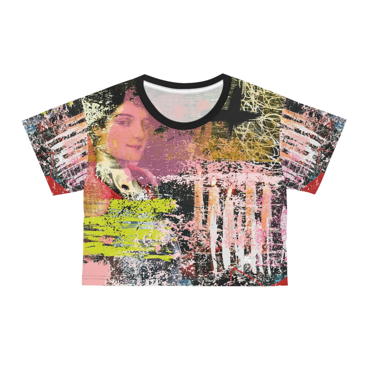 Crop Top Designers Edition THE PORTRAIT | Minimal By QueenNoble