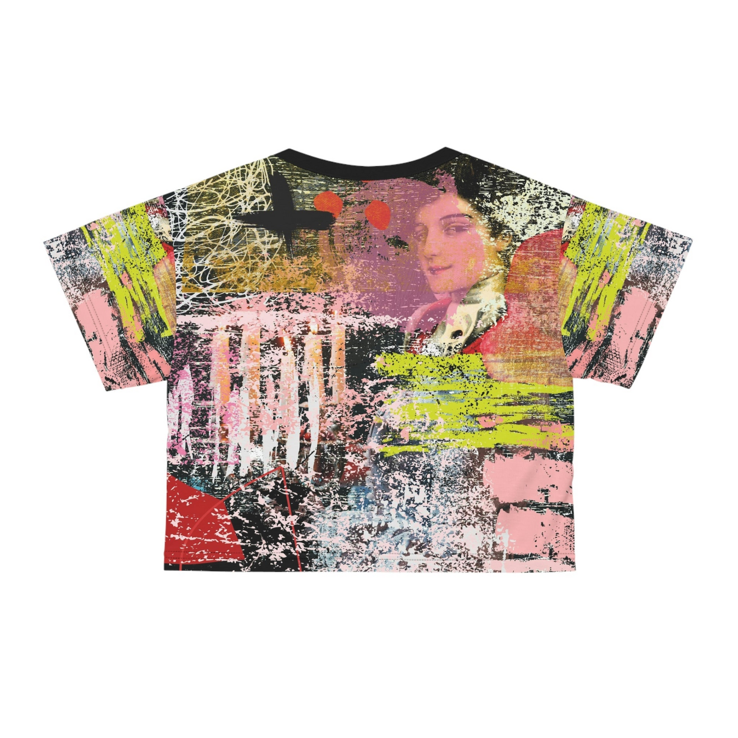 Crop Top Designers Edition THE PORTRAIT | Minimal By QueenNoble