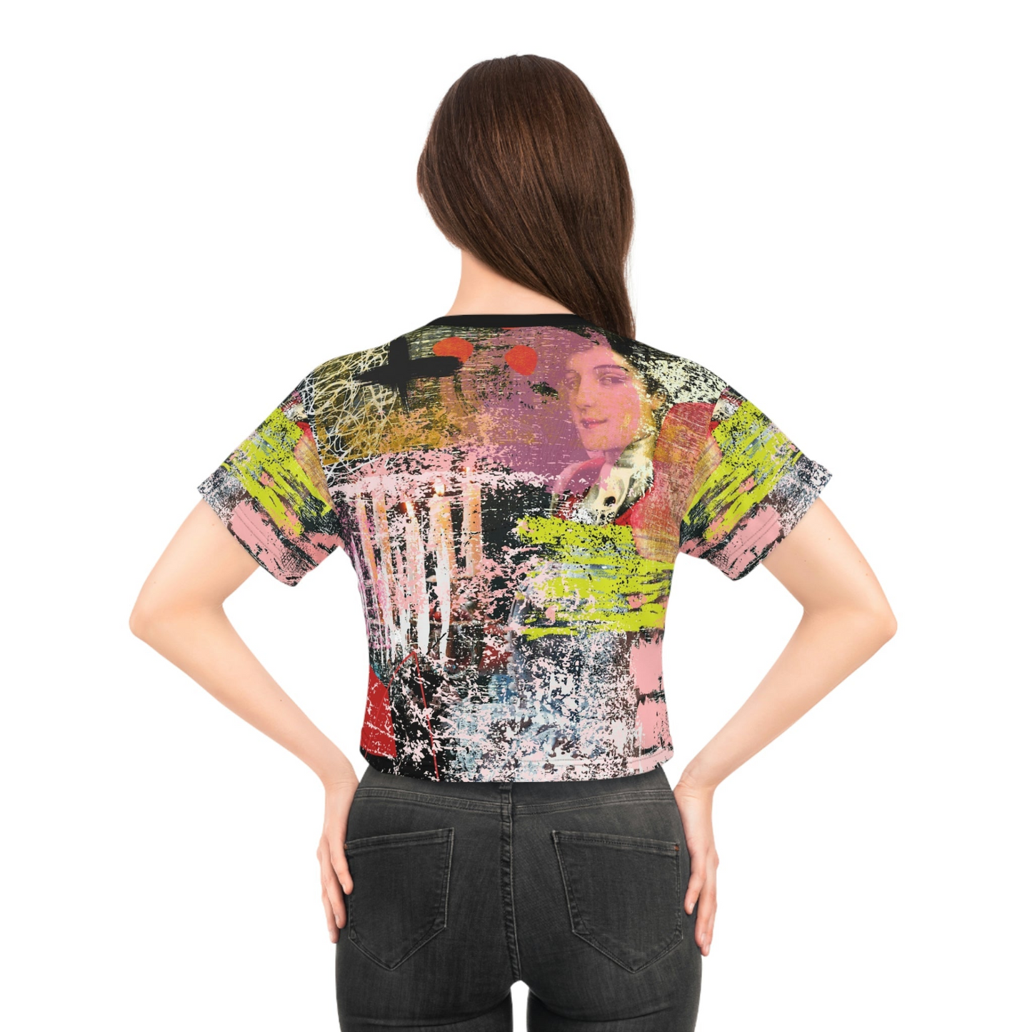 Crop Top Designers Edition THE PORTRAIT | Minimal By QueenNoble