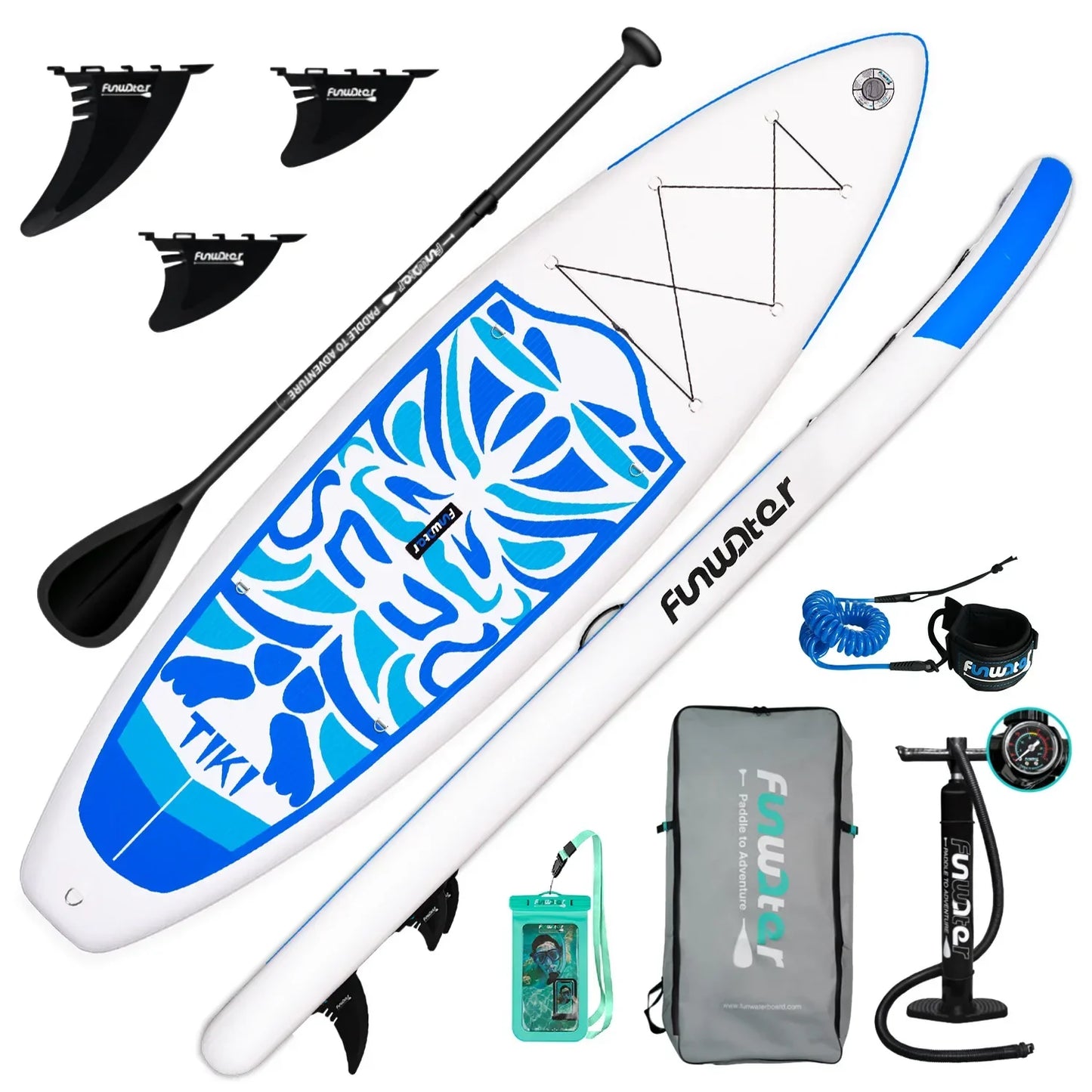 Beginner Portable Thickened Inflatable PVC Paddle Board
