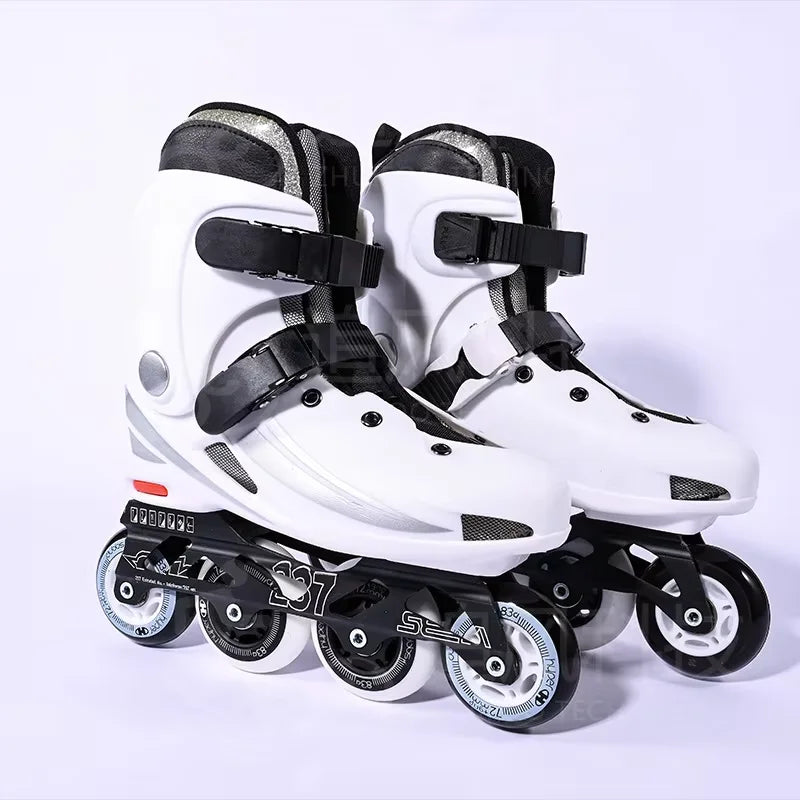 Professional 3 wheels Inline Speed Roller Skates