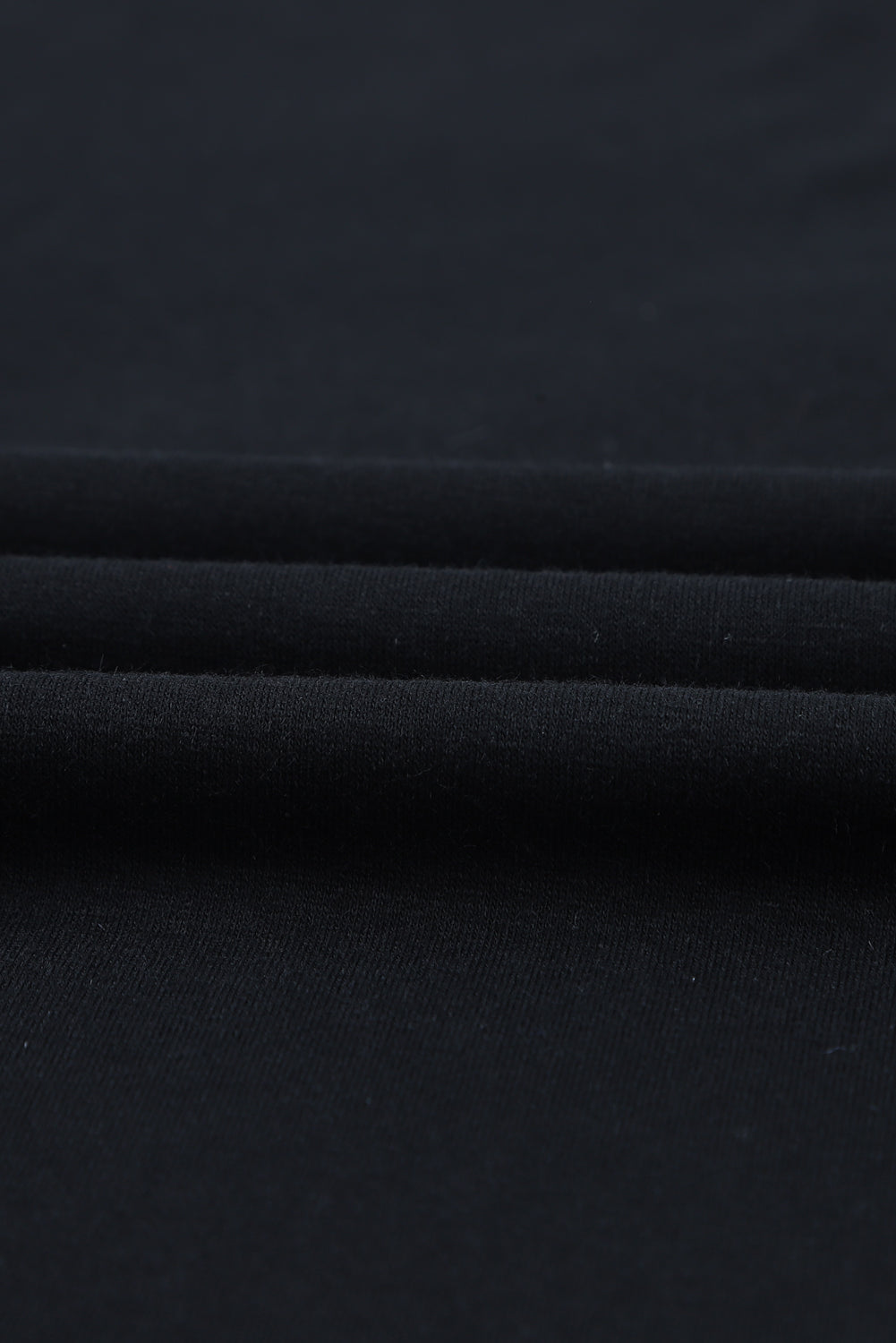 Black Casual Raglan Sleeve Basic Dress for Women