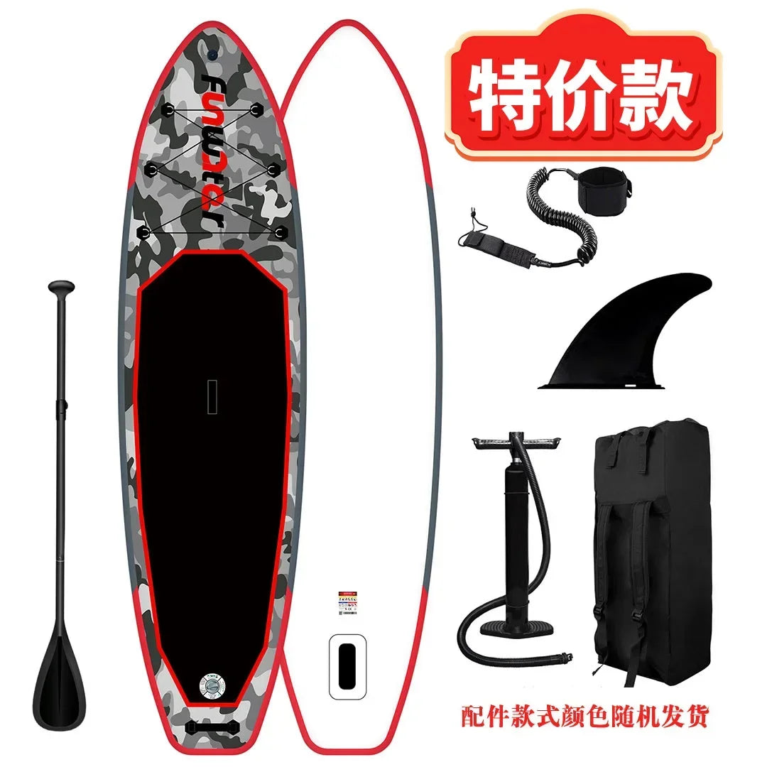Beginner Portable Thickened Inflatable PVC Paddle Board