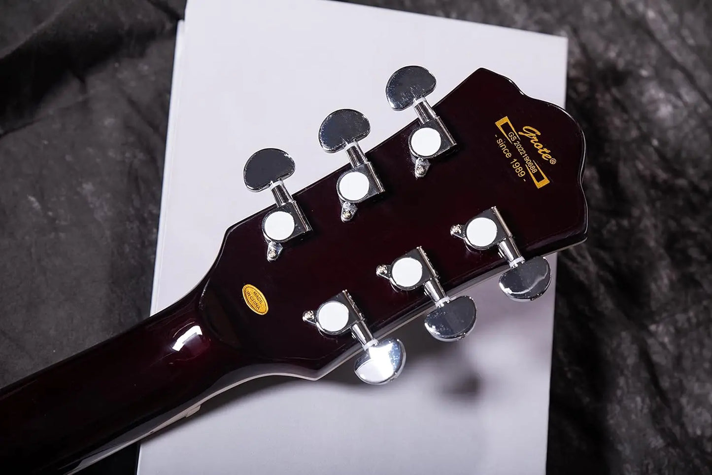 GROTE 335 Style Electric Semi Hollow Body Jazz Guitar