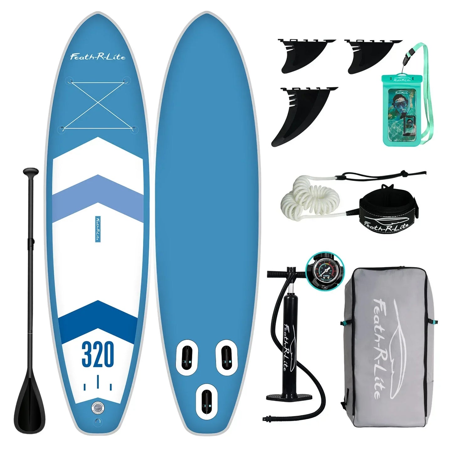 Beginner Portable Thickened Inflatable PVC Paddle Board