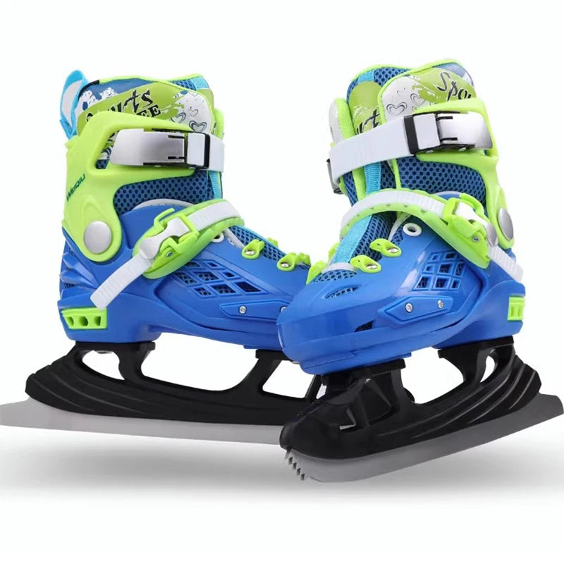 Adjustable Unisex Ice Skate Shoes