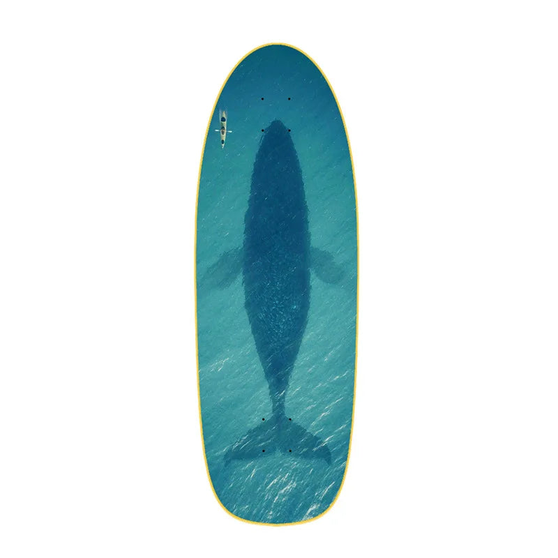 30 Inch 7-Tier Maple Board Cruiser Surf Skate Deck 76X26CM