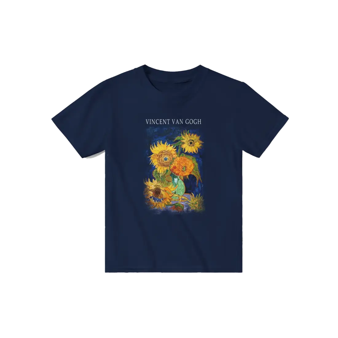 Van Gogh Five Sunflowers 1888, Artwork T-Shirt