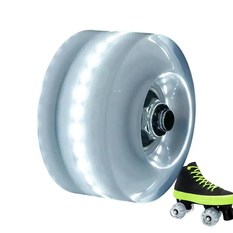 Luminous Quad Roller Skates PU Wheels