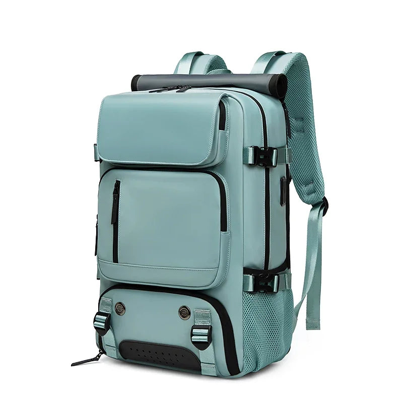 16 inch Waterproof Business Laptop Backpack with Shoe Bag