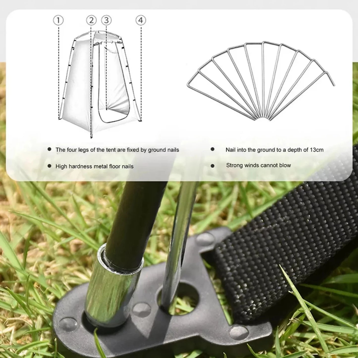 Pop Up Privacy Shower Tent