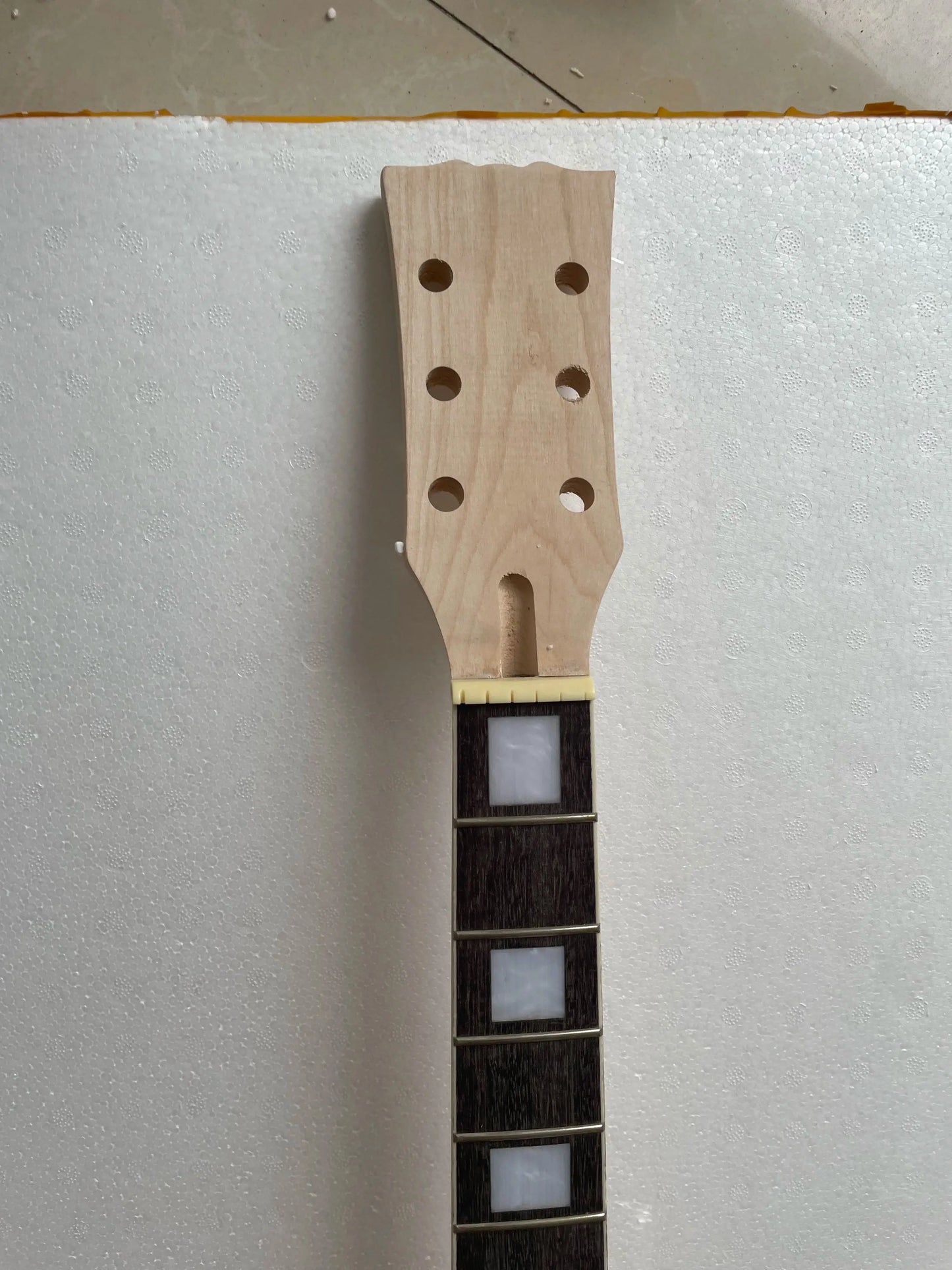 Unfinished Semi Hollow Body Electric Guitar Kit