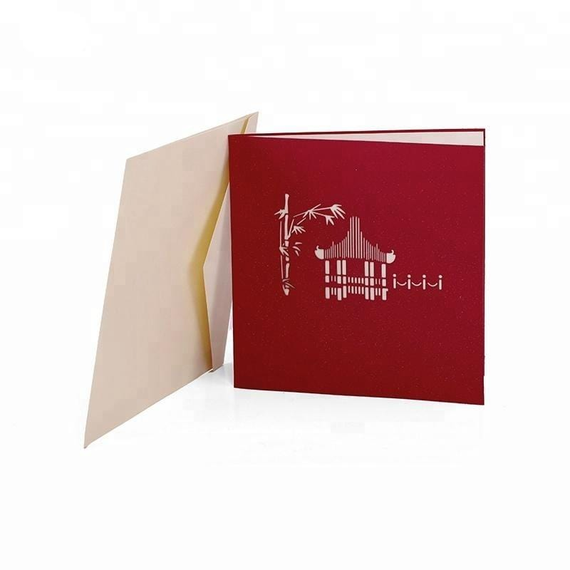Suzhou Gardens 3D Pop Up Greeting Card