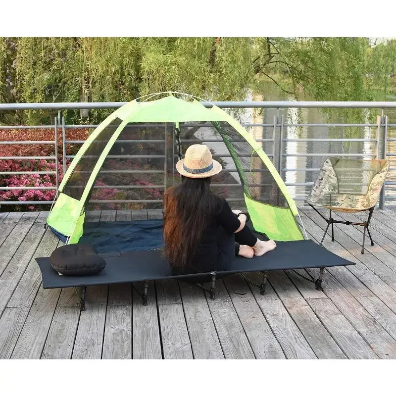 Ultralight Folding Tent Camping Cot Bed