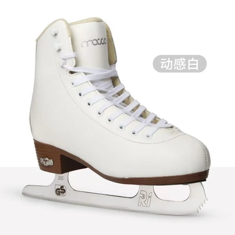 Professional Genuine Leather Thermal Ice Figure Skates