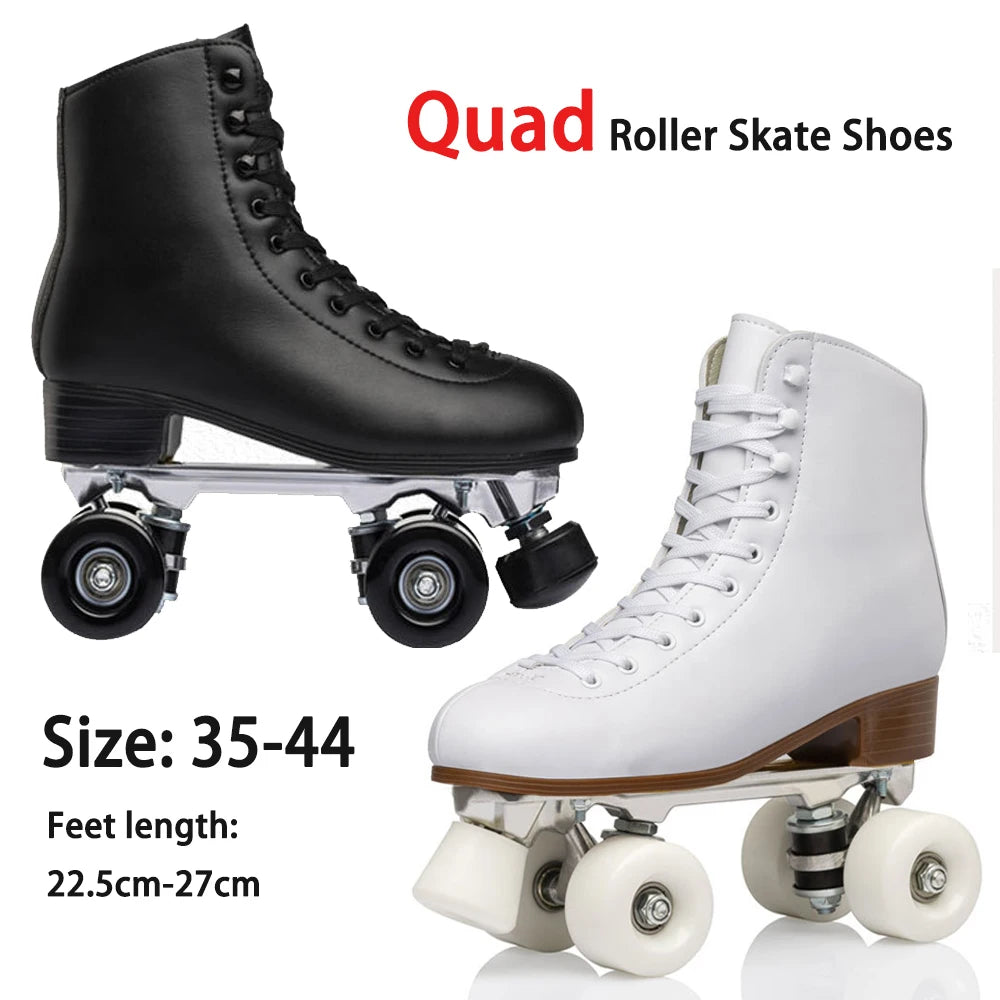 Beginners Indoor/Outdoor Quad Roller Skates