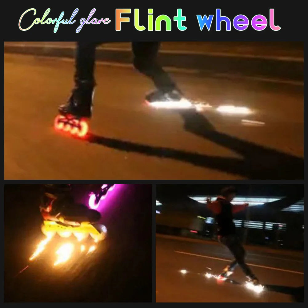 1PCS Indoor/Outdoor Colorful Quad Roller Skate Wheels