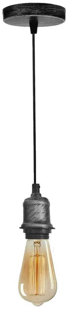 Light Hanging Pendant Light Cord E26 Socket PVC Light Fixture~1142