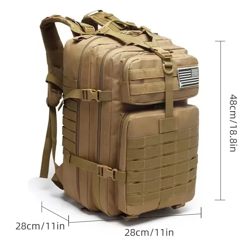 High Quality Tactical Nylon Camping/Hunting Backpack