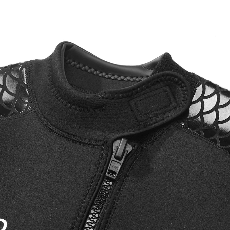 Unisex 3mm Short-Sleeved Full Body Wetsuits