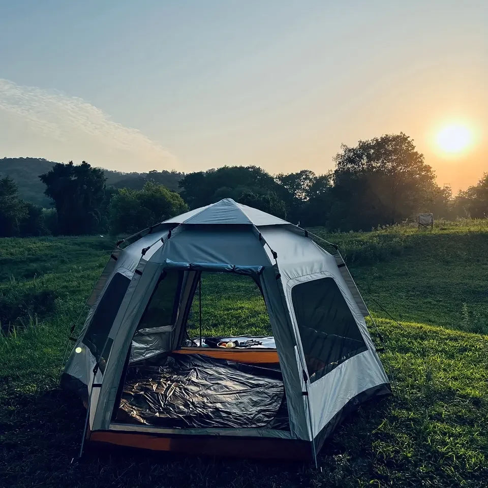5 - 6 Persons Family Waterproof Pop Up Camping Tent